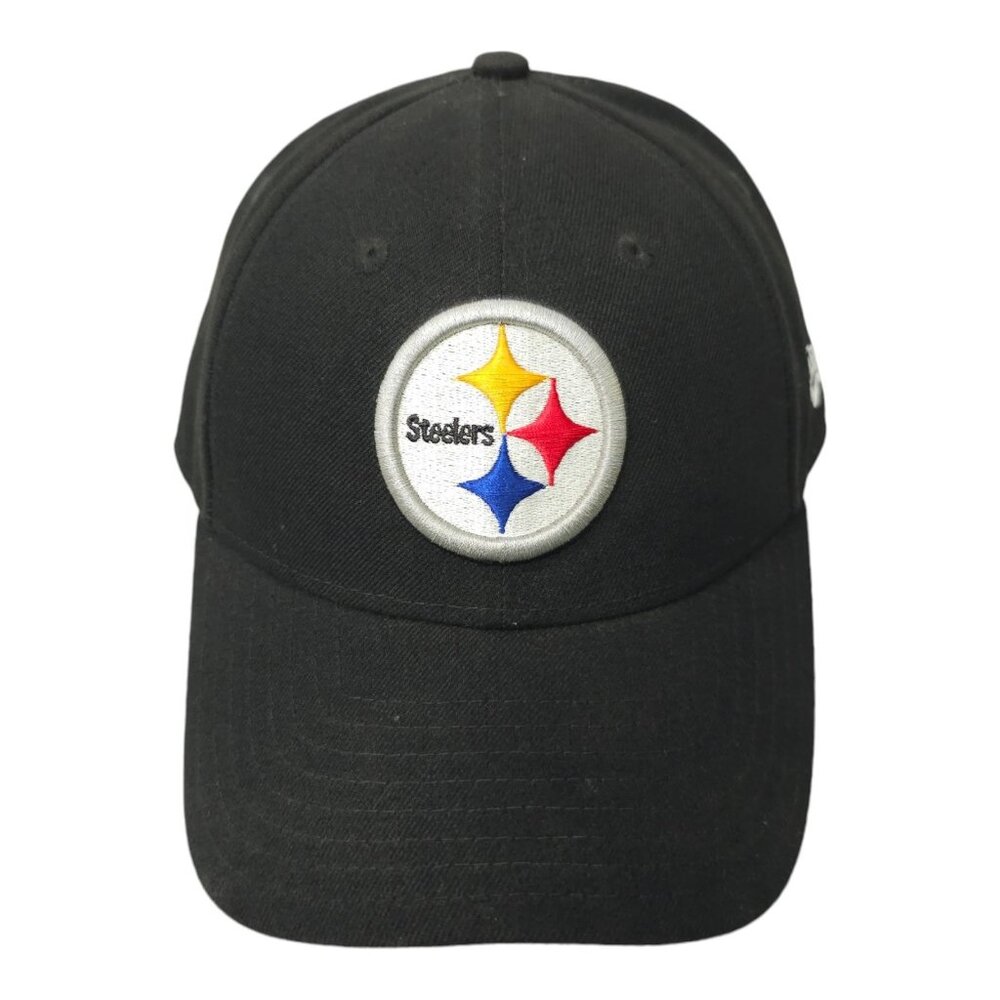 New Era 9Forty Pittsburgh Steelers NFL Strapback Cap Baseball Football Black Hat